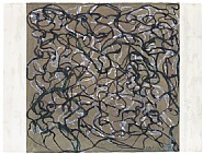Brice Marden - Dark Letter (Paintings) h: 22.5 x w: 30 in / h: 57.2 x w: 76.2 cm