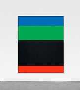 Ellsworth Kelly - Blue Green Black Red (Paintings) h: 90.5 x w: 71.1 in / h: 229.9 x w: 180.6 cm