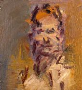 Frank Auerbach - Head of Jake (Paintings) h: 61.3 x w: 55.9 cm / h: 24.1 x w: 22 in