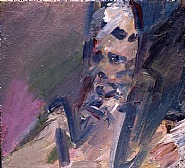 Frank Auerbach - Portrait of Catherine Lampert (Paintings) h: 51.1 x w: 56.2 cm / h: 20.1 x w: 22.1 in