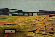 Gunther Gerzso - Paisaje de San Ángel (Paintings) h: 20.5 x w: 29.8 in / h: 52.1 x w: 75.7 cm