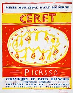 Pablo Picasso - Ceramiques et Pates Blanches (Picasso Ceramics and White Pottery Exhibition, Ceret) (Prints and Multiples)