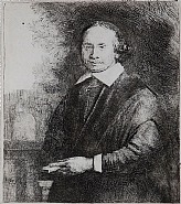 Rembrandt van Rijn - Jan Antonides van der Linden, Professor of Medicine (Prints and Multiples)