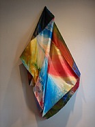 Sam Gilliam - Tempo Series #2 (Paintings) h: 72 x w: 36 x d: 11.5 in / h: 182.9 x w: 91.4 x d: 29.2 cm