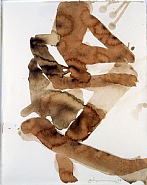 Estate of Nathan Oliveira - Santa Fe Nude #65 (Works on Paper (Drawings, Watercolors etc.)) h: 12.2 x w: 9.5 in / h: 31 x w: 24.1 cm