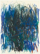 Joan Mitchell - Untitled (Works on Paper (Drawings, Watercolors etc.)) h: 31 x w: 22.5 in / h: 78.7 x w: 57.2 cm