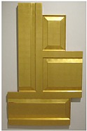 Christian Eckart - Icon Fragment (Paintings) h: 63 x w: 40 x d: 2 in / h: 160 x w: 101.6 x d: 5.1 cm