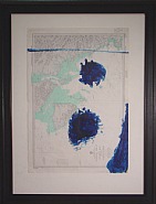 Julian Schnabel - Cheduba Strait to Andrew Bay (Works on Paper (Drawings, Watercolors etc.)) h: 59.5 x w: 42.2 in / h: 151.1 x w: 107.2 cm