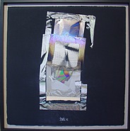 Larry Bell - AAAAA #41 (Mixed Media)