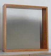 Larry Bell - Shadow Box 1 (Sculptures) h: 21 x w: 21 in / h: 53.3 x w: 53.3 cm