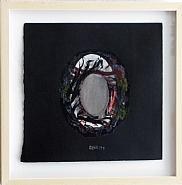 Larry Bell - FR ELBK 33 (Mixed Media) h: 10 x w: 10 in / h: 25.4 x w: 25.4 cm