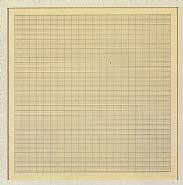 Agnes Martin - Untitled (Works on Paper (Drawings, Watercolors etc.)) h: 11 x w: 11 in / h: 27.9 x w: 27.9 cm