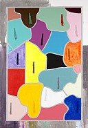 Sarah Cain - Handsome (Paintings) h: 104 x w: 72 x d: 2.5 in / h: 264.2 x w: 182.9 x d: 6.4 cm