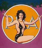 Mel Ramos - Pha- White Goddess (Paintings) h: 49.2 x w: 43.2 in / h: 125 x w: 109.7 cm