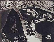 Mimmo Paladino - Intermezzo (Prints and Multiples) h: 21.6 x w: 24.4 in / h: 54.9 x w: 62 cm