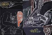 Mimmo Paladino - Dedalus (Prints and Multiples) h: 38 x w: 53.1 in / h: 96.5 x w: 134.9 cm