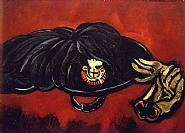 Marsden Hartley - Insignia with Gloves (Paintings) h: 20.1 x w: 28.1 in / h: 51.1 x w: 71.4 cm