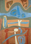 Will Barnet - Overview (Paintings) h: 40 x w: 28 in / h: 101.6 x w: 71.1 cm