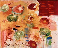 Joan Snyder - Omen (Paintings) h: 30 x w: 36 in / h: 76.2 x w: 91.4 cm