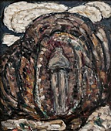 Marsden Hartley - Landscape No. 20 Resurrection (Paintings) h: 13.5 x w: 11.5 in / h: 34.3 x w: 29.2 cm