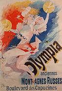 Jules Chéret - Olympia (Prints and Multiples) h: 48.8 x w: 34 in / h: 124 x w: 86.4 cm