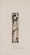 Buste Sculpté sur un Socle