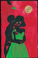 Chris Ofili - Afro Lunar Lovers (Prints and Multiples) h: 49 x w: 32 cm / h: 19.3 x w: 12.6 in