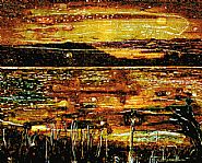Peter Doig - Night Fishing (Paintings) h: 200 x w: 249 in / h: 508 x w: 632.5 cm