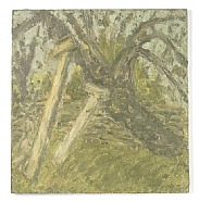 Cherry Tree, and Young Girl