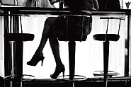 The bar at the Hotel Melia Cohiba. You would imagine she is waiting for a tall, handsome Latin man. You would be right. Habana