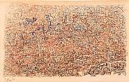 Mark Tobey - Ancient Empires (Works on Paper (Drawings, Watercolors etc.)) h: 9.5 x w: 16 in / h: 24.1 x w: 40.6 cm
