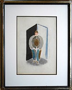 Sonia Delaunay-Terk - Projet de Costume Simultane (Works on Paper (Drawings, Watercolors etc.)) h: 43 x w: 29 cm / h: 16.9 x w: 11.4 in