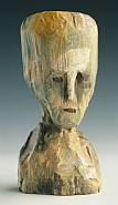 Jonathan Borofsky - Self Portrait Bronze Head (State) © Gemini G.E.L. and the Artist (Sculptures) h: 3 x w: 1 x d: 1 in / h: 7.6 x w: 2.5 x d: 2.5 cm