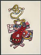 Elizabeth Murray - Knotting © Gemini G.E.L. and the Artist (Prints and Multiples) h: 29 x w: 18 x d: 0.5 in / h: 73.7 x w: 45.7 x d: 1.3 cm