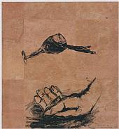 Susan Rothenberg - Uncorked © Gemini G.E.L. and the Artist (Prints and Multiples) h: 24 x w: 22 in / h: 61 x w: 55.9 cm