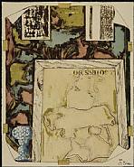 Jasper Johns - Untitled © Gemini G.E.L. and the Artist (Prints and Multiples) h: 38.8 x w: 31.1 in / h: 98.6 x w: 79 cm