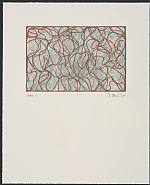 Brice Marden - Distant Muses © Gemini G.E.L. and the Artist (Prints and Multiples) h: 22.4 x w: 19 in / h: 56.9 x w: 48.3 cm