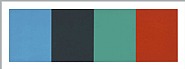 Ellsworth Kelly - Blue Gray Green Red (Prints and Multiples) h: 28 x w: 24 in / h: 71.1 x w: 61 cm
