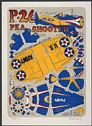 Malcolm Morley - P-26 Pea Shooter (Prints and Multiples) h: 45 x w: 33 in / h: 114.3 x w: 83.8 cm