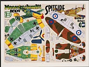 Malcolm Morley - Battle of Britain (Prints and Multiples) h: 45 x w: 59 in / h: 114.3 x w: 149.9 cm