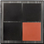 Jesús Rafael Soto - Proximo con brique (Paintings) h: 19.6 x w: 19.6 x d: 5.9 in / h: 49.8 x w: 49.8 x d: 15 cm