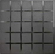 Jesús Rafael Soto - Medio Vibrante (Mixed Media) h: 19.6 x w: 19.6 in / h: 49.8 x w: 49.8 cm