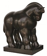 Fernando Botero - Cavallo Piccolo (Sculptures) h: 18.9 x w: 17 x d: 9 in / h: 48 x w: 43.2 x d: 22.9 cm