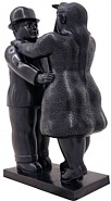 Fernando Botero - Ballerini Vestiti Medio (Sculptures) h: 45 x w: 26 x d: 15.5 in / h: 114.3 x w: 66 x d: 39.4 cm