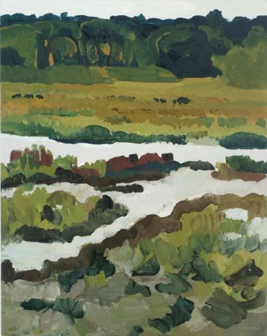  Carolyn Harris, High Tide, Essex Marsh