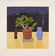 Jane Freilicher - At Night (Prints and Multiples) h: 26.5 x w: 26 in / h: 67.3 x w: 66 cm