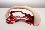Red and wooden span