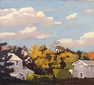 Fairfield Porter - Autumn 2 (Paintings) h: 19 x w: 21 in / h: 48.3 x w: 53.3 cm