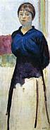 Pierre Bonnard - Femme en Bleu (Paintings) h: 31 x w: 12 in / h: 78.7 x w: 30.5 cm