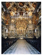 Candida Höfer - Igreja de Sao Francisco de Assis Salvador de Bahia I (Photographs) h: 224 x w: 180 cm / h: 88.2 x w: 70.9 in